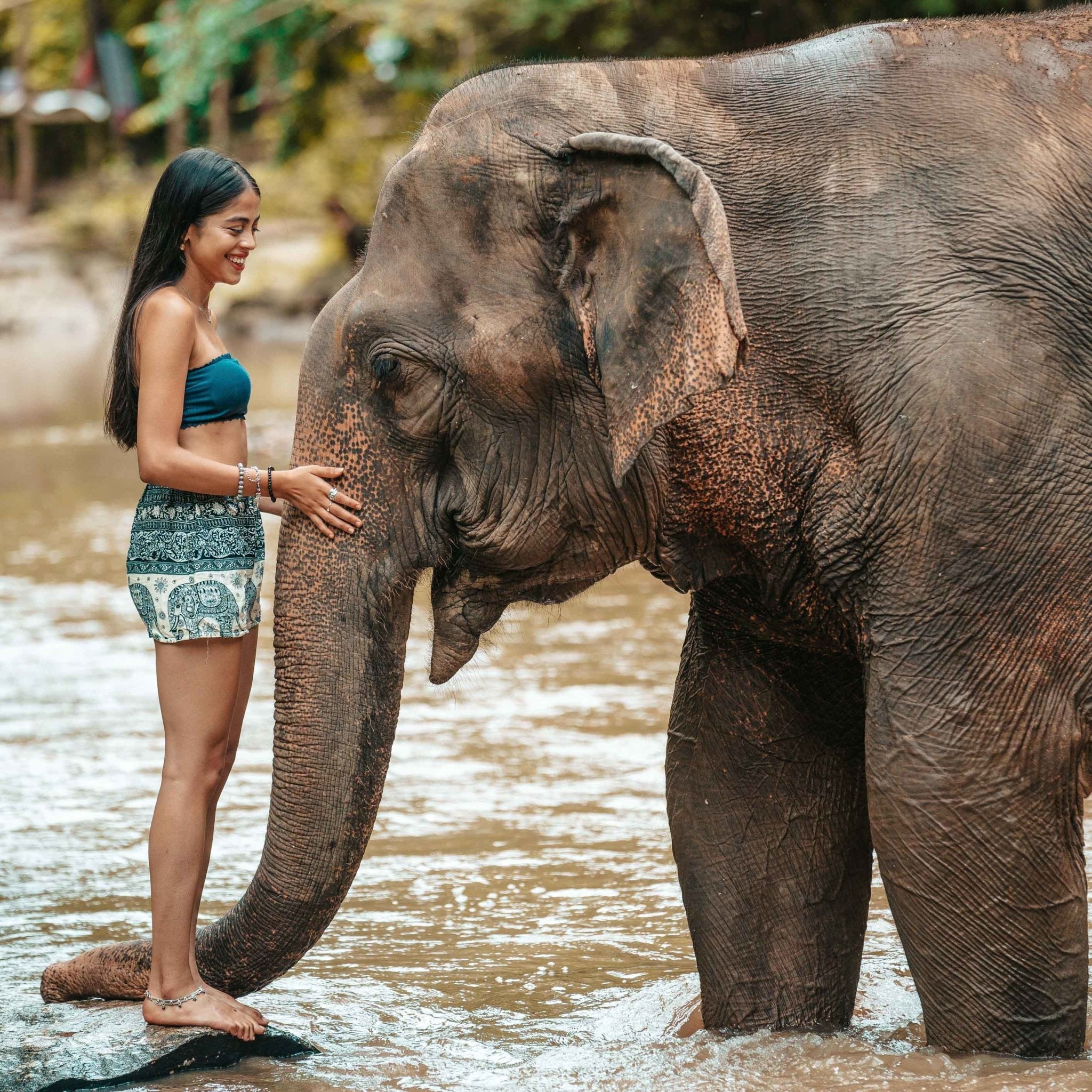 BALI SHORTS Elepanta Women's Shorts - Buy Today Elephant Pants Jewelry And Bohemian Clothes Handmade In Thailand Help To Save The Elephants FairTrade And Vegan
