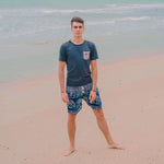 COLOMBO MEN'S SHORTS Elepanta Men's Shorts - Buy Today Elephant Pants Jewelry And Bohemian Clothes Handmade In Thailand Help To Save The Elephants FairTrade And Vegan