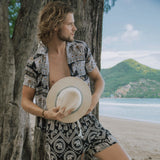 KRABI MEN'S SHORTS Elepanta Men's Shorts - Buy Today Elephant Pants Jewelry And Bohemian Clothes Handmade In Thailand Help To Save The Elephants FairTrade And Vegan