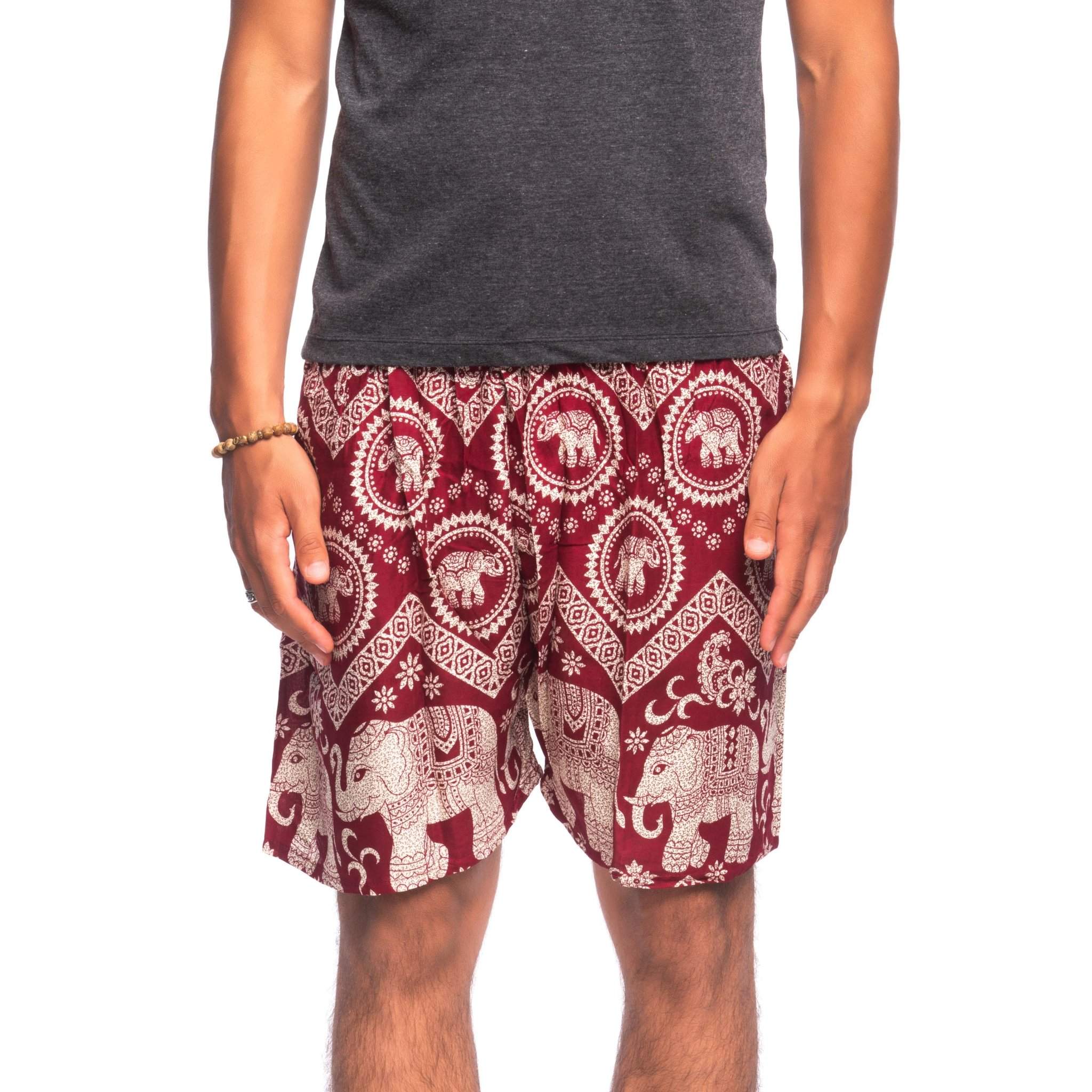 KRABI MEN'S SHORTS Elepanta Men's Shorts - Buy Today Elephant Pants Jewelry And Bohemian Clothes Handmade In Thailand Help To Save The Elephants FairTrade And Vegan