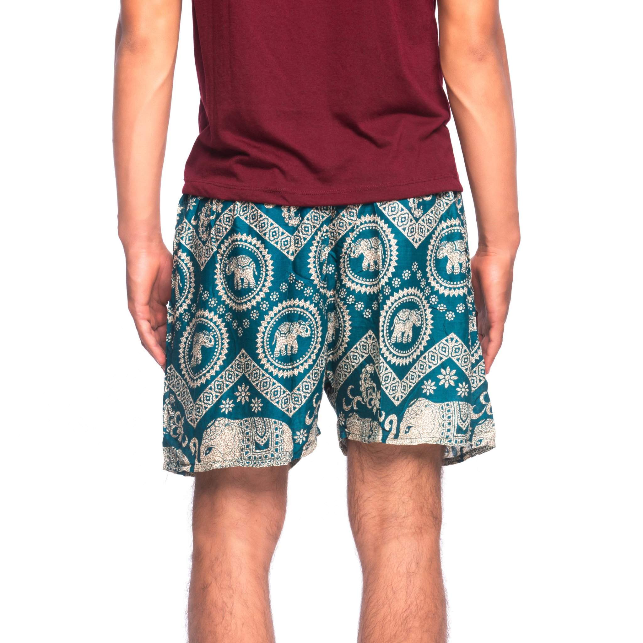 KRABI MEN'S SHORTS Elepanta Men's Shorts - Buy Today Elephant Pants Jewelry And Bohemian Clothes Handmade In Thailand Help To Save The Elephants FairTrade And Vegan