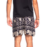 MANDALAY MEN'S SHORTS Elepanta Men's Shorts - Buy Today Elephant Pants Jewelry And Bohemian Clothes Handmade In Thailand Help To Save The Elephants FairTrade And Vegan