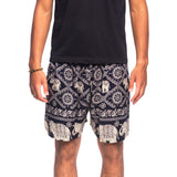 MANDALAY MEN'S SHORTS Elepanta Men's Shorts - Buy Today Elephant Pants Jewelry And Bohemian Clothes Handmade In Thailand Help To Save The Elephants FairTrade And Vegan