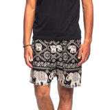 MANDALAY MEN'S SHORTS Elepanta Men's Shorts - Buy Today Elephant Pants Jewelry And Bohemian Clothes Handmade In Thailand Help To Save The Elephants FairTrade And Vegan