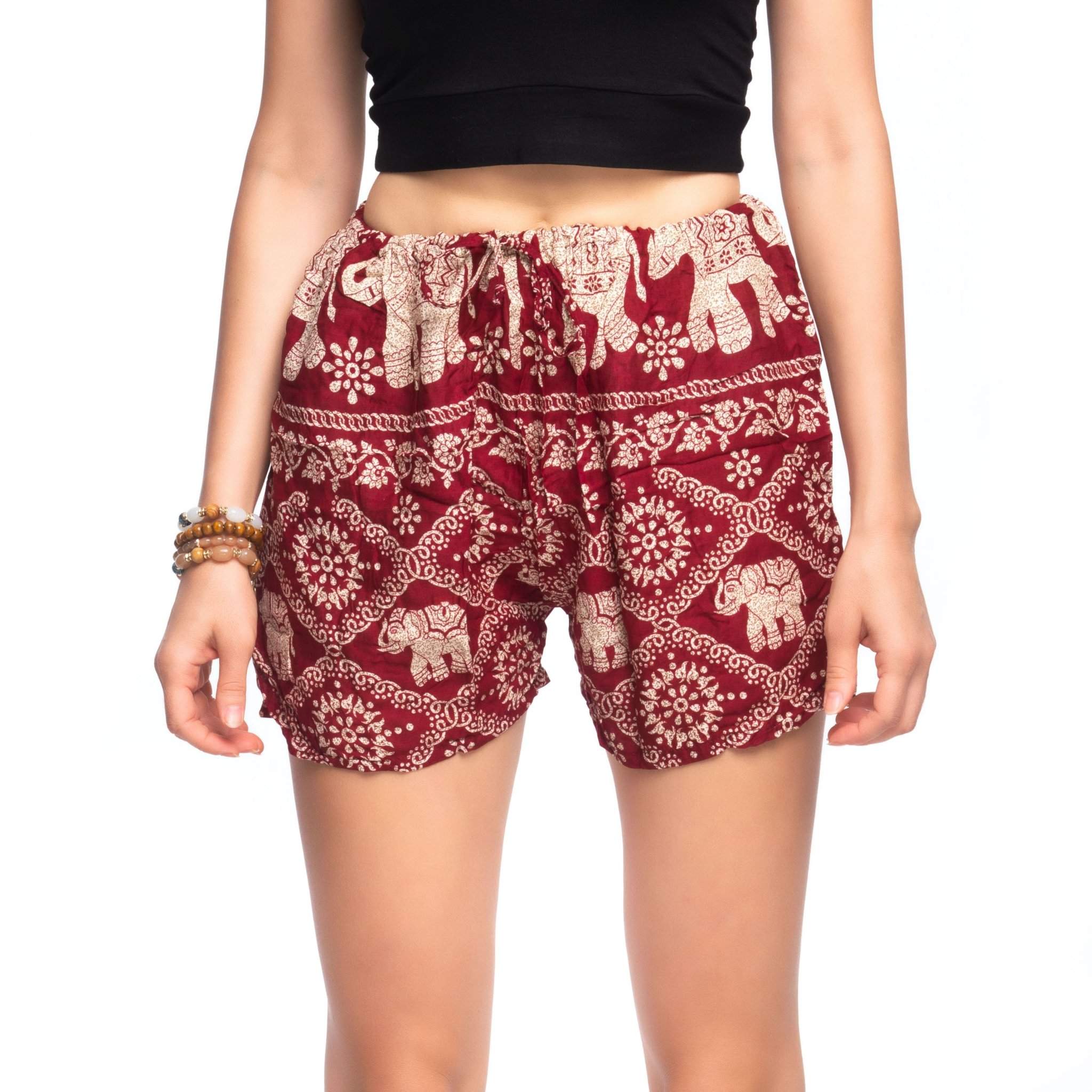 MANDALAY SHORTS Elepanta Women's Shorts - Buy Today Elephant Pants Jewelry And Bohemian Clothes Handmade In Thailand Help To Save The Elephants FairTrade And Vegan