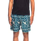 MANDALAY MEN'S SHORTS Elepanta Men's Shorts - Buy Today Elephant Pants Jewelry And Bohemian Clothes Handmade In Thailand Help To Save The Elephants FairTrade And Vegan