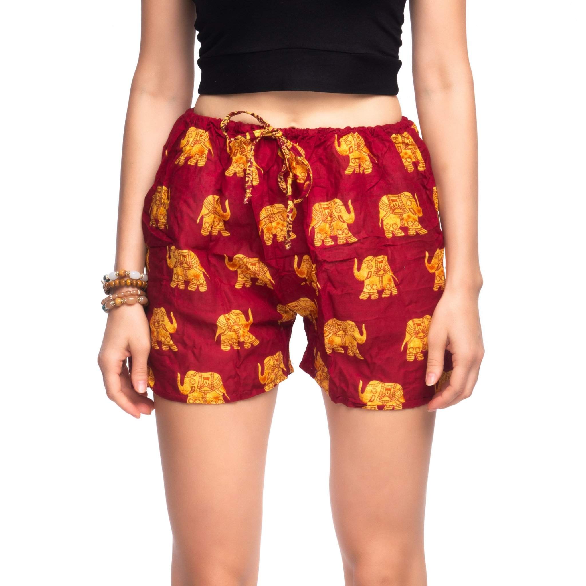 SAVANNA SHORTS Elepanta Women's Shorts - Buy Today Elephant Pants Jewelry And Bohemian Clothes Handmade In Thailand Help To Save The Elephants FairTrade And Vegan