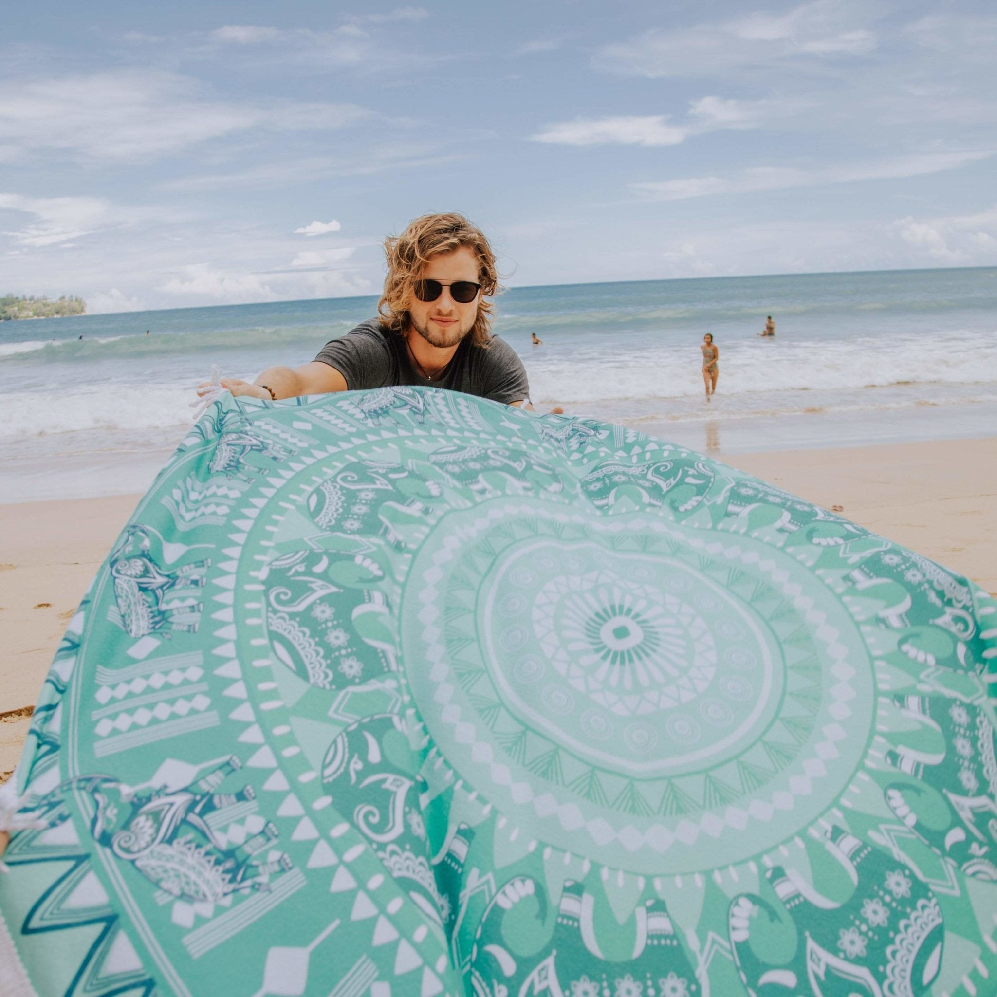 ANGKOR BEACH TOWEL Elepanta Beach Towels - Buy Today Elephant Pants Jewelry And Bohemian Clothes Handmade In Thailand Help To Save The Elephants FairTrade And Vegan