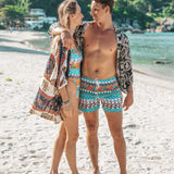 LAOS SWIM TRUNKS Elepanta Swim Trunks - Buy Today Elephant Pants Jewelry And Bohemian Clothes Handmade In Thailand Help To Save The Elephants FairTrade And Vegan