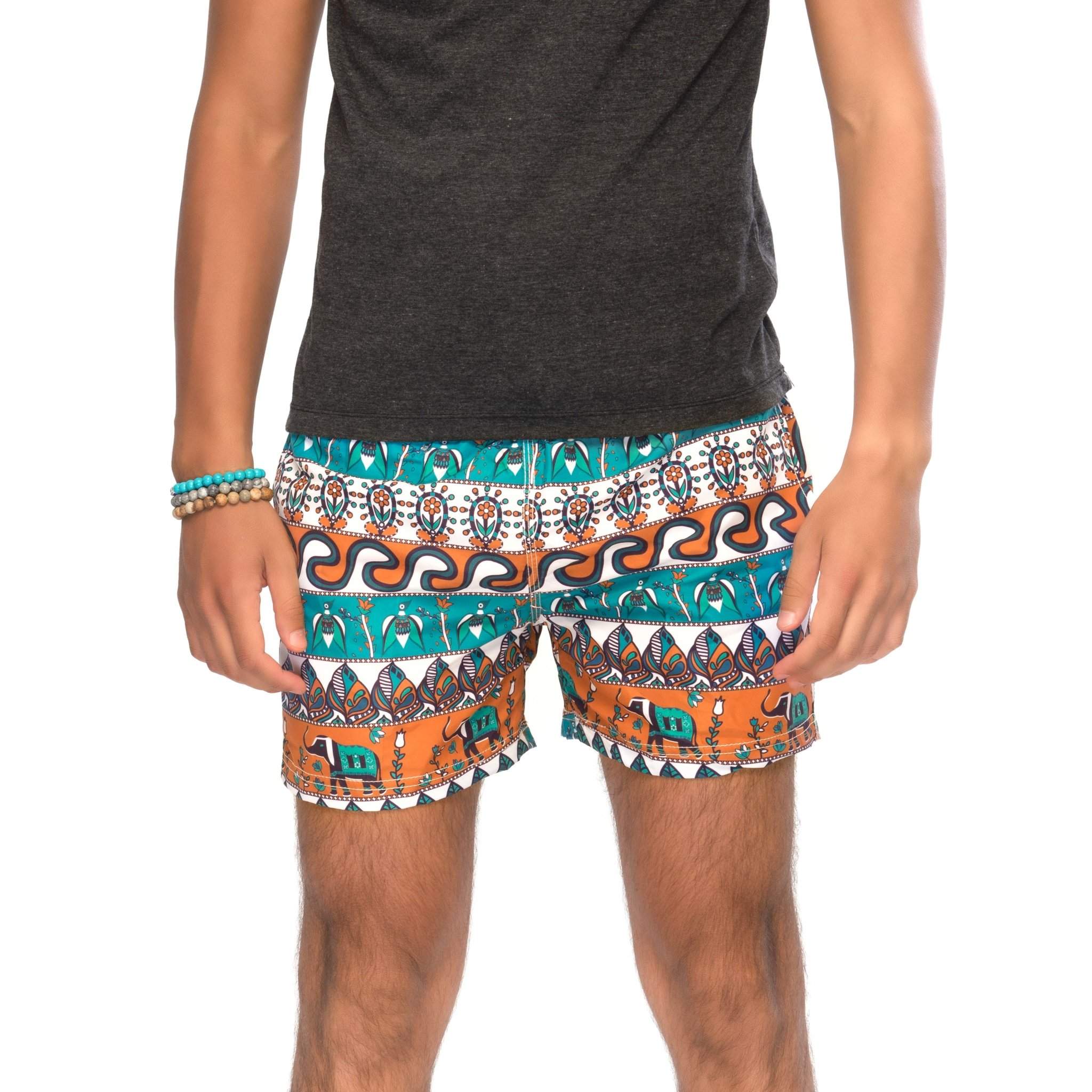 LAOS SWIM TRUNKS Elepanta Swim Trunks - Buy Today Elephant Pants Jewelry And Bohemian Clothes Handmade In Thailand Help To Save The Elephants FairTrade And Vegan