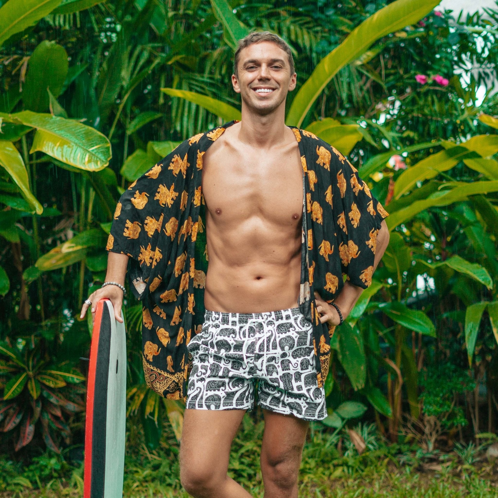 MALAWI SWIM TRUNKS Elepanta Swim Trunks - Buy Today Elephant Pants Jewelry And Bohemian Clothes Handmade In Thailand Help To Save The Elephants FairTrade And Vegan